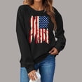 thumbnail image 2 of Womens Sweatshirts Graphic Print Crew Neck Sweatshirt without Hood Casual Pullover Tops Fashion Outfits Clothes, 2 of 3
