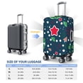 thumbnail image 6 of Bixox Washable Christmas Printed Luggage Cover, Fashion Suitcase Protector Fits for Small luggage, 6 of 8