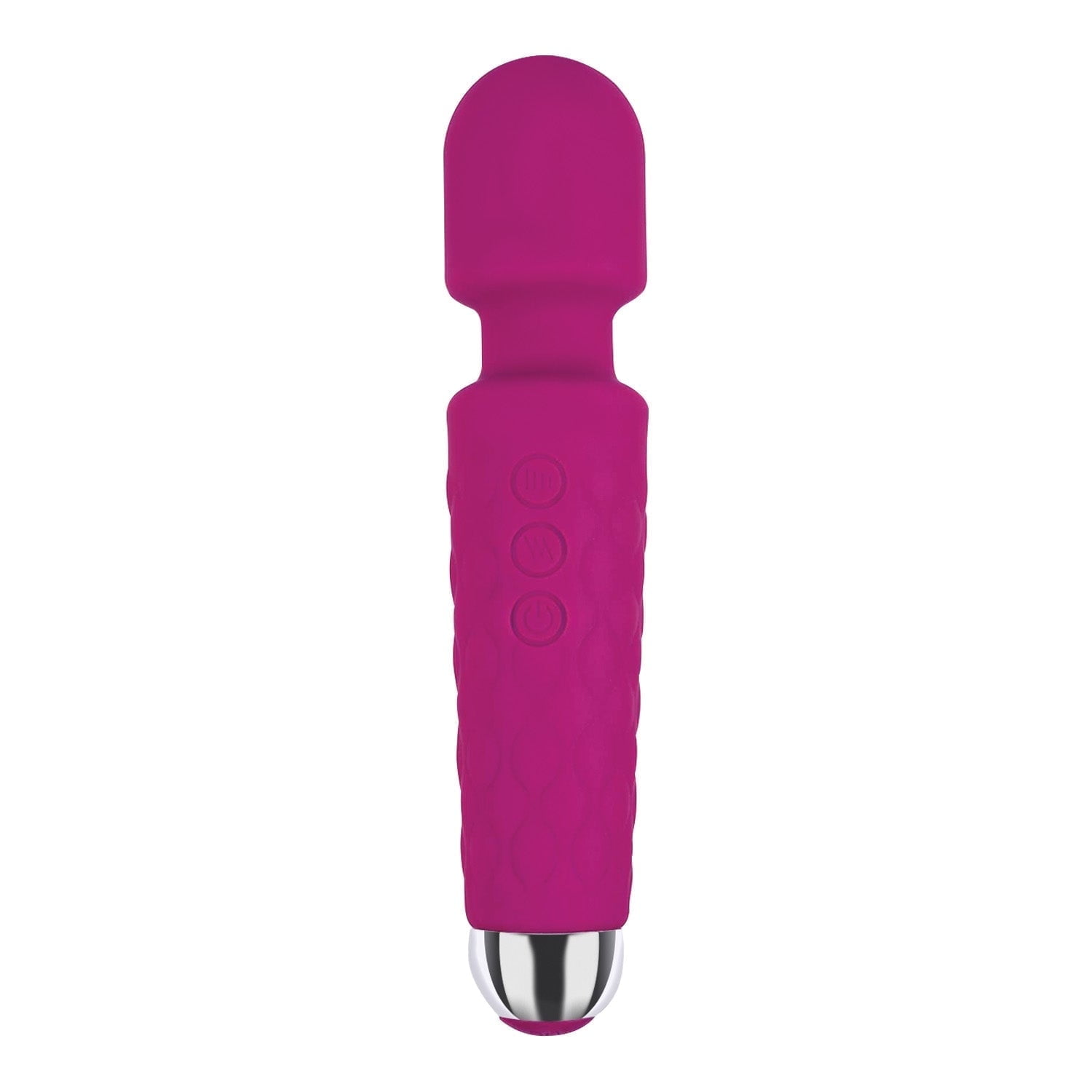 TRAKK Personal Touch Go Lightweight Cordless Handheld Massager, Waterproof, Light/Pastel Red