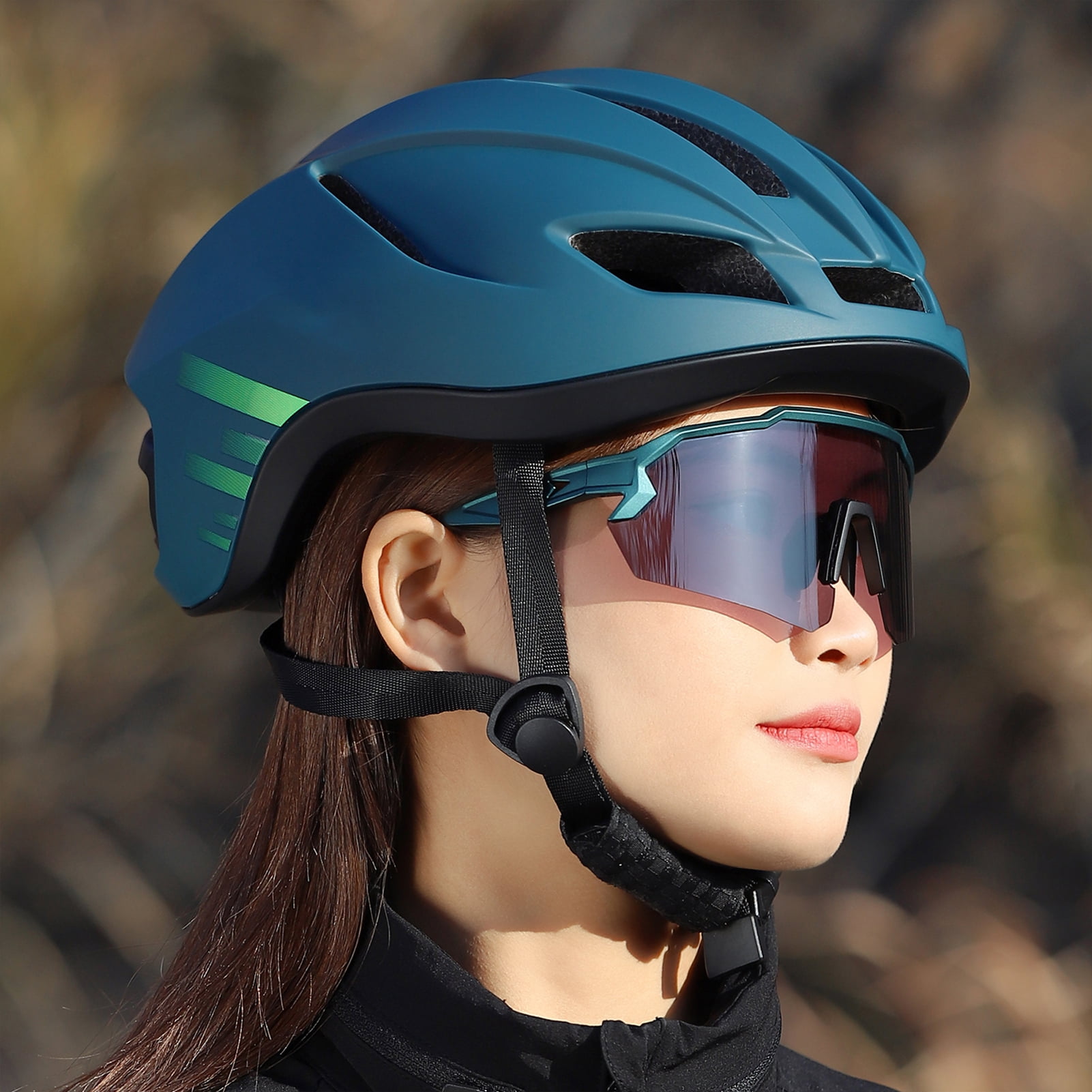 Cycle Equipment Breathable Cycle Helmet with Tail Light Helmet Integrated Bike Helmet Safety Cap Cycle Equipment