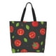 thumbnail image 1 of Balery Tomatoes1 Bolsa Tote Estilo Estético con Cremalleras, Bolsa de Hombro, Bolsa de Compras Grande y Plegable, 1 of 7