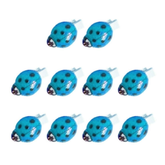 COOLHOOD 10PCS Realistic Ladybirds Hair Clip for Kids Girls Boys School Hair Accessories Cartoon Animal Shape Stylish Hairpins