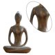 thumbnail image 3 of Estatuas modernas de cerámica, esculturas abstractas creativas de estatuillas para el hogar del pasillo, 3 of 5