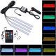 thumbnail image 4 of Tira De Luces Led Para Coche De 1 A 4, Sensor De Música, Luz De Pie De Coche Ajustable Multicolor Con Mando A Distancia Monstrate VI008958-02, 4 of 7