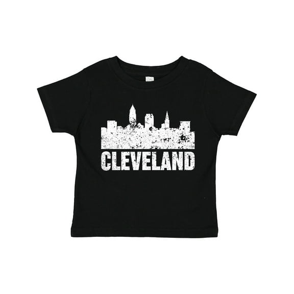 Inktastic Cleveland Skyline Grunge Boys or Girls Toddler T-Shirt