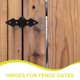 thumbnail image 3 of FOMIYES 10Ud Bisagras De Hierro Pesadas Para Puertas Y Cercas Negro Elegante, 3 of 8
