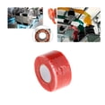 thumbnail image 4 of 2 piezas de cinta de agarre de silicona tira de sellado de goma de silicona estirada para paletas de barco arneses de cableado automotriz tuberías de alcantarillado rojo amarillo Gloria none, 4 of 9
