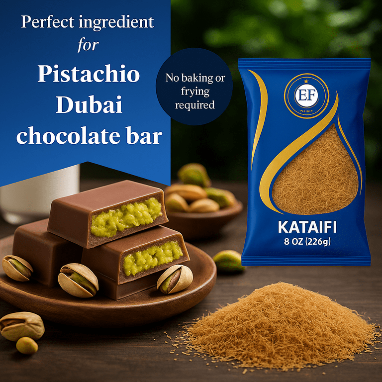 Eastern Feast Roasted Kataifi, Ready to Eat, 8 oz, Perfect for