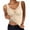 Y-Beige5791, variant on ANINEO Thermal Underwear Tank Tops Lined Base Layer Cold Weather Winter Thermal Shirts Long Thermal Undershirts Solid Color Leisure Women Tops