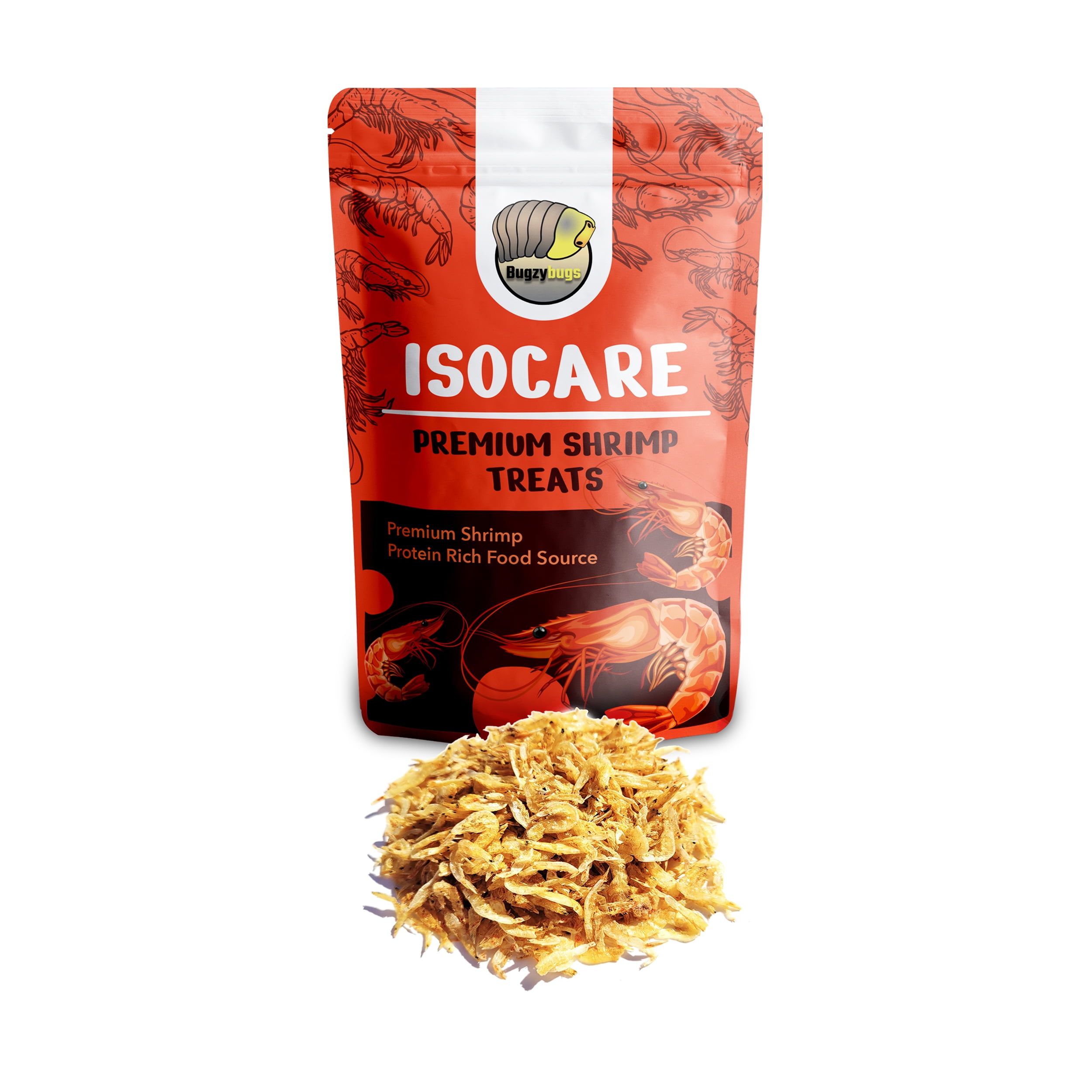 BugzyBugs Isocare Premium Dry Food Mix for Insects, Reptiles, Isopods and Invertebrates Bundle of 3