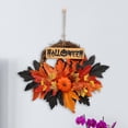 thumbnail image 4 of Guirnalda de otoño, guirnalda colgante para puerta, accesorios para fotos, 35cm Zulema Corona colgante de puerta delantera, 4 of 8