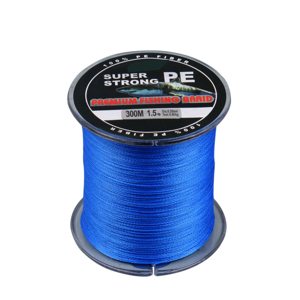 4 Strands 300m Braided PE Fishing Line Strong Horse Sea Rock Fishing Wire 