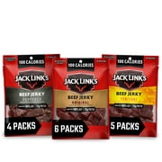 15 Pack - Jack Link's Original, Peppered & Teriyaki Beef Jerky Variety Pack, (15 - 1.25 oz. Bags)