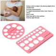 thumbnail image 3 of Sizing Nipple Rulers Set Flange Measurement Tool Silicone Soft For  Round And Rectangle Breastfeeding Gift For New Mothers, 3 of 8