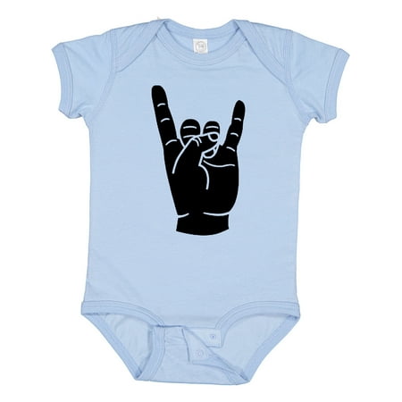 

Inktastic Rocker Horns Gift Baby Boy or Baby Girl Bodysuit