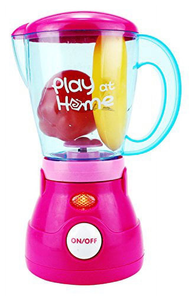  Realistic Fruit Blender 1pc Blender Toy, Kids Blender Toy  Kitchen Pretend Play Toy Kids Blender and Mixer Set Role Play Kitchen Toy  for Kids Home Kitchen playset, Without Battery Tiny Toys 