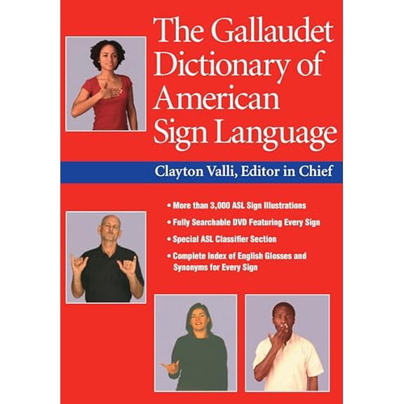 Pre-Owned The Gallaudet Dictionary of American Sign Language Paperback