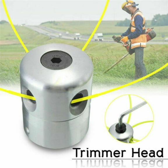Universal Aluminium Strimmer Head Trimmer Heads String Grass Brush DIY Cutter