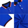 thumbnail image 4 of Men's Short Sleeve Polo Shirts Regular Fit Collared T-Shirt Casual Workout Golf Shirts, 4 of 5