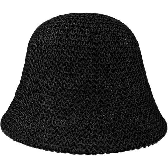 Zhengup Womens Mesh Woven Bucket Hat Beach Sun Hat Fishing Hat UV Protection Foldable Cooling Fisherman Hat