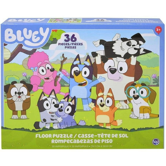 TCG Toys Bluey Characters Floor Jigsaw Puzzles, 36 Piece