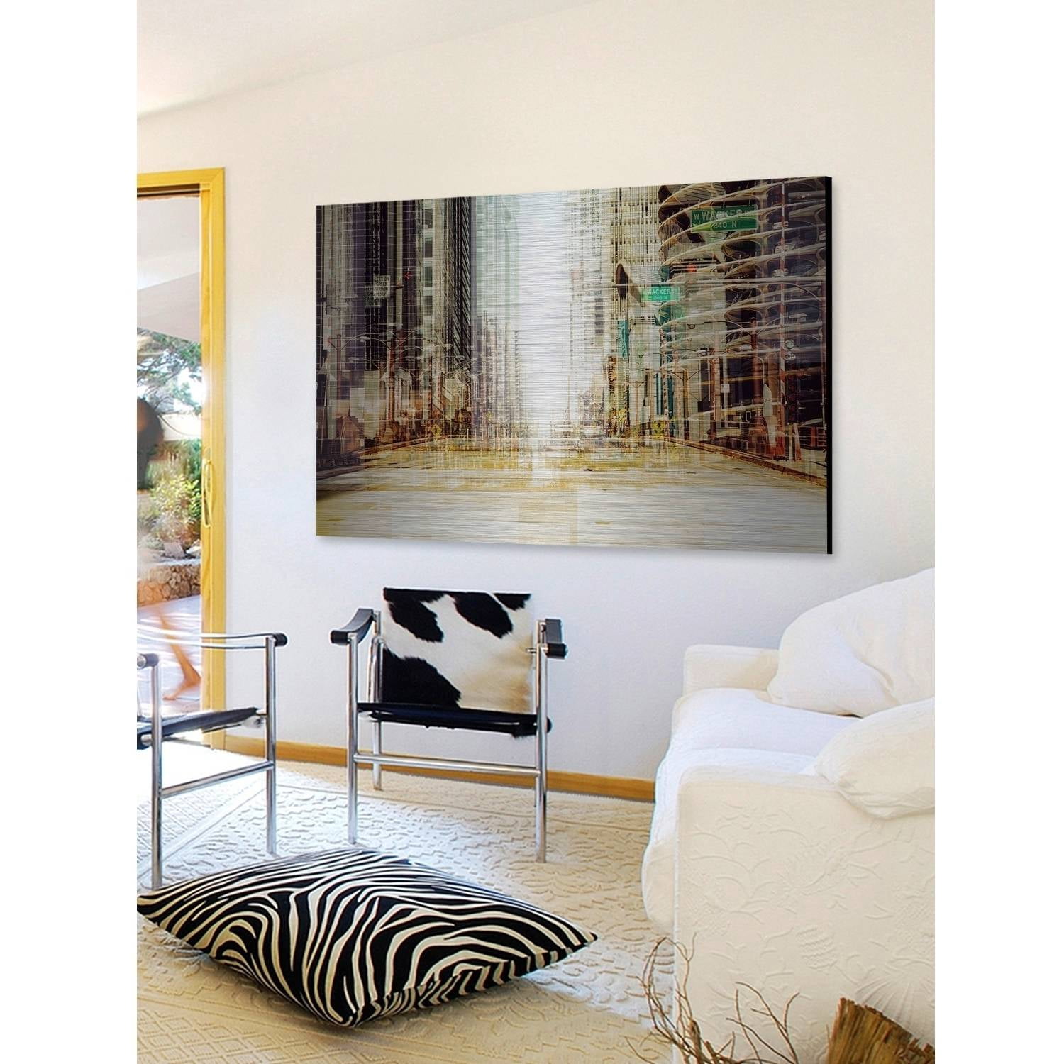 "Luminous" Painting Print on Brushed Aluminum
