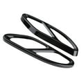thumbnail image 1 of Aluprey 1 par de silenciador de escape Tapa de tubo de escape para Mercedes Benz GLC C Clase E C207 Coupe 14-17(Negro brillante), 1 of 5