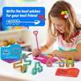 thumbnail image 3 of Feltom 28 piezas de regalos del día de San Valentín para niños  Wacky Tracks Fidget Toy Tarjetas de San Valentín para niños Finger Fidget juguete sensorial para aliviar el estrés  Premios de interca, 3 of 5
