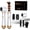 Pearl White, variant on Hair Dryer Brush 5 in 1, Blow Dryer Brush Set with Air Curler Wrap Hair Styler, Negative Ionic Blow Dry Brush, Detachable Hair Tool for Curling, Volumizer,Straightener,Drying