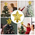 thumbnail image 3 of Amdohai Christmas Tree Glitter Star Topper Projector Star Pattern Projection Lamp Window Dressing Festival Decor, 3 of 8