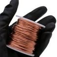 Soft Copper Wire, 16 Gauge, 126 Feet, Bare Copper Wire, 1 Pound Spool