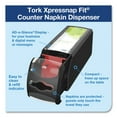 thumbnail image 2 of Tork 7432000 Xpressnap Fit 4.8 x 12.8 x 5.6 Countertop Napkin Dispenser - Black, 2 of 5