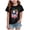 Black, variant on Toddler Boys Girls American Tops Heart Pattern Shirts Topic 4th of July T-Shirts Yellow for Size 5-6 Years