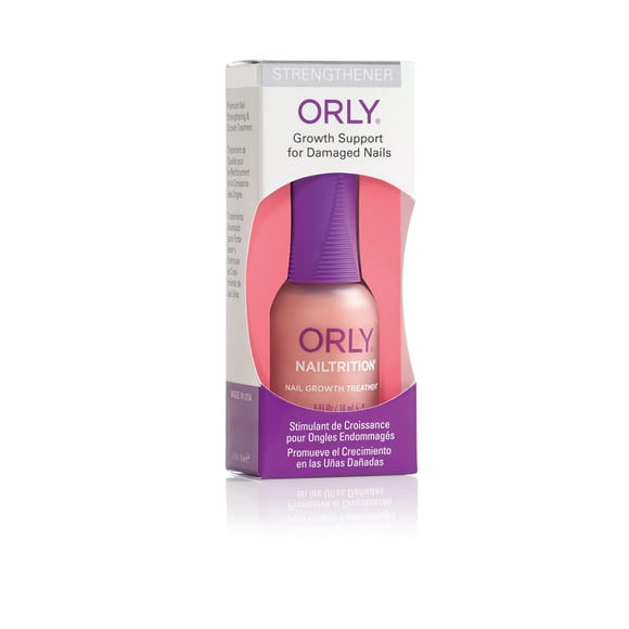 Nailtrition Traitement de Croissance des Ongles par Orly pour Femmes - Traitement pour Ongles 0,6 oz