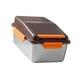 thumbnail image 2 of Contenedor de comida para mascotas, contenedor de almacenamiento de granos, organizador de cocina hermético, cubo de arroz, comida Naranja para 5KG, 2 of 9