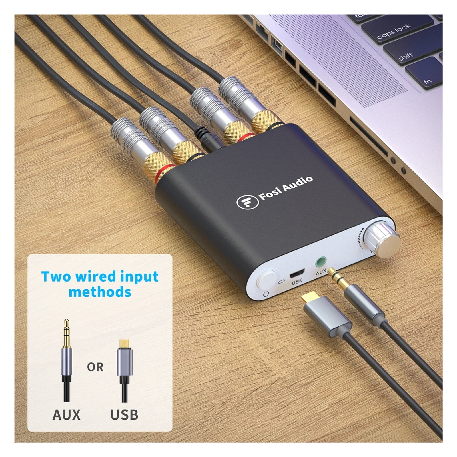 Bluetooth Sound Power Amplifier 100W X2 Wireless Receiver TPA3116D2 Mini HiFi Digital Power Amp ZK1002D Power Supply