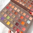 thumbnail image 1 of Paleta de sombras de ojos HUOGUO 40 colores con purpurina mate para mujer, 1 of 4