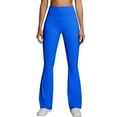thumbnail image 3 of CAIXIA Womens Leggings Plus Size Pull on Pants Casual Yoga Pants Wide Leg Leggings for Workout Running Athletic Activewear, 3 of 6
