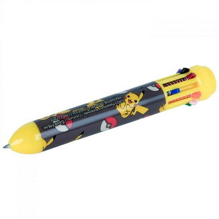 Pokemon 871003 Pokemon Pikachu 10 Color Pen, 10 Color