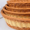 Woven Bread Baskets for Serving Potato Wicker Gift Baskets Empty Rattan