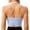 Blue, variant on Sngxgn Women's Bralette Cotton Bra Top Gym Activewear Bra(Black,XL)
