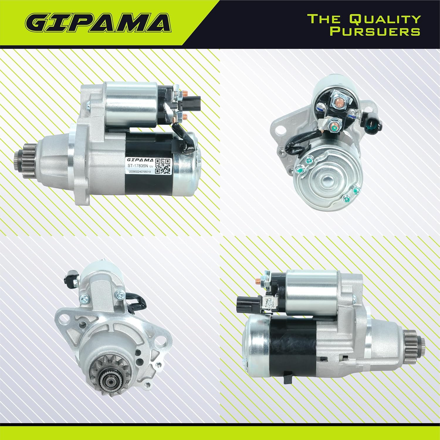 17835N Starter for Nissan Altima 2002 2003 2004 2005 2006 2007;Nissan Sentra 2002 2003 2004 2005 2006,L4 2.5L