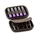 thumbnail image 5 of Estuche portátil para 10 botellas de aceites esenciales de 10 ml, organizador de viaje (negro), 5 of 5