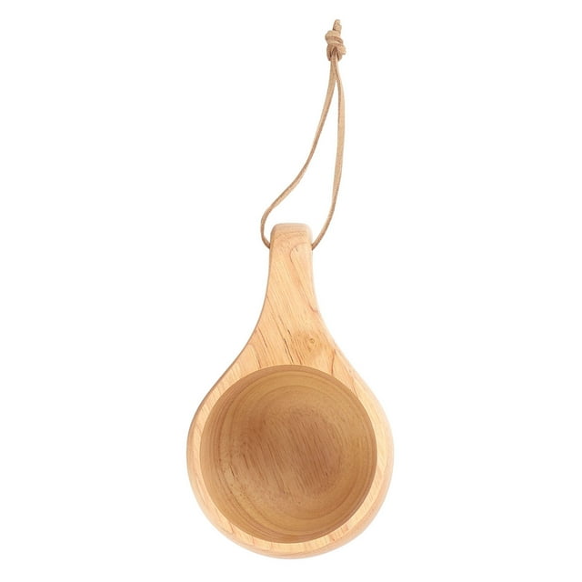 Milk Mug,200ml Rubber Wood Cup Coffee Cup Portable Cup Smooth Operation