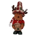 thumbnail image 1 of Muñeco de peluche navideño de pie para árbol de Navidad, dormitorio Ciervo, 1 of 9