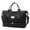 Black, variant on UNIXINU Large Diamond Pattern Pressed Travel Duffel Bag with Independent Shoe Compartment, Spacious Sport Gym Handbag Ideal for Camping, Sports, Travel, Weekender Overnight