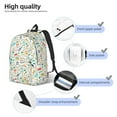 thumbnail image 3 of Easygdp Hand Drawn Cars Trucks Buses And Roads Durable Canvas Laptop Backpack,Water-Resistant,Adjustable Shoulder Strap,Large Capacity,Lightweight, Fits 15-17in Laptops for School,Work,Travel-Medium, 3 of 5