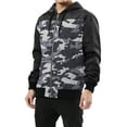 thumbnail image 4 of Ma Croix Mens Windbreaker Jacket Lightweight Slim Fit Zip Up Hoodie, 4 of 8
