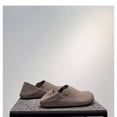 thumbnail image 3 of Men' Non-Slip Mid-Top Sneakers with Toe - Upper & Rubber Sole, Striped/Checkered/ Solid Color - Ideal Gift for Men (Comfortable Durable Design) Adjustable Lace-Up /Outdoor/Travel, - Casual Wear,, 3 of 8