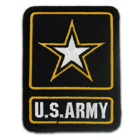 U.S.Army Star Logo Embroidered Patch Uniform or Jacket - Walmart.com